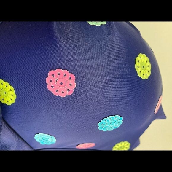 VICTORIA’S SECRET bathing suit top, 36D, blue - Picture 11 of 12